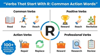 Verbs That Start With R