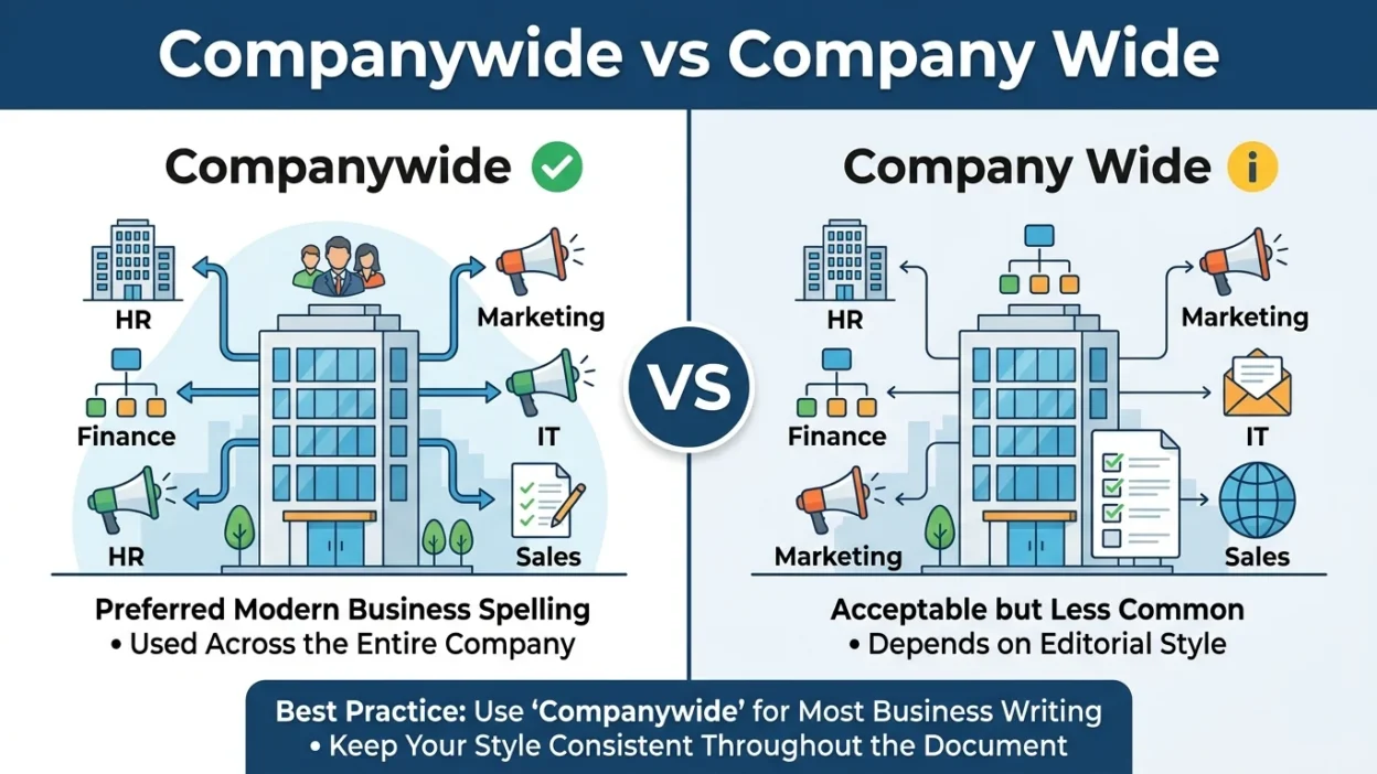 Companywide vs Company Wide