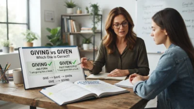 Giving vs Given