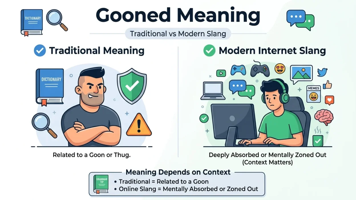 Gooned Meaning