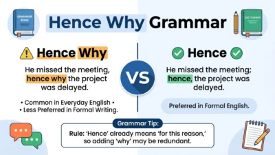 Hence Why Grammar