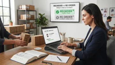 Reorder vs Re Order