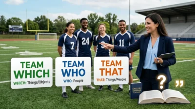 Team Which vs Team Who vs Team That