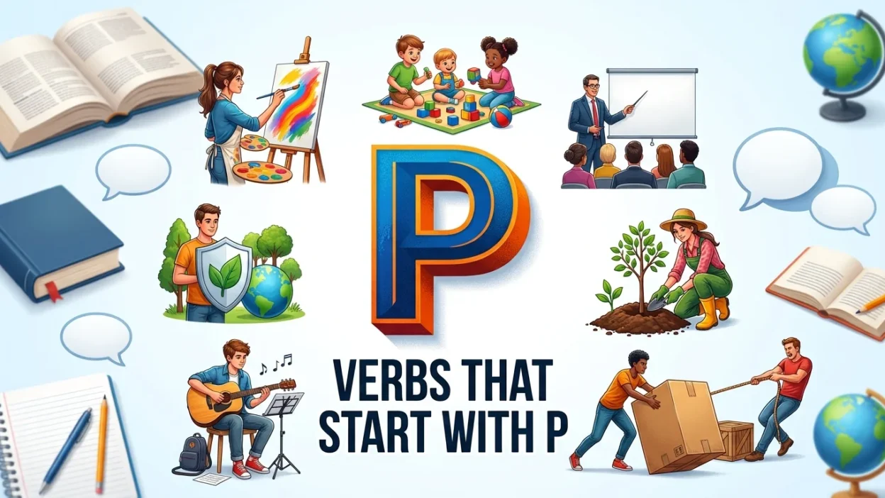 Verbs That Start With P