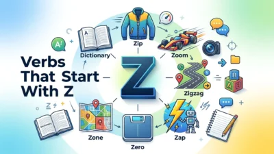 Verbs That Start With Z