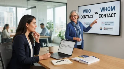 Who to Contact vs Whom to Contact