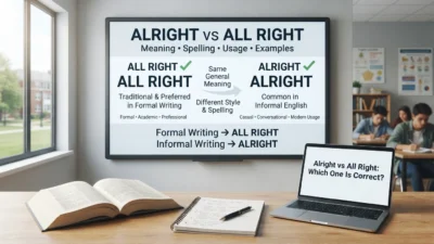 Alright vs All Right
