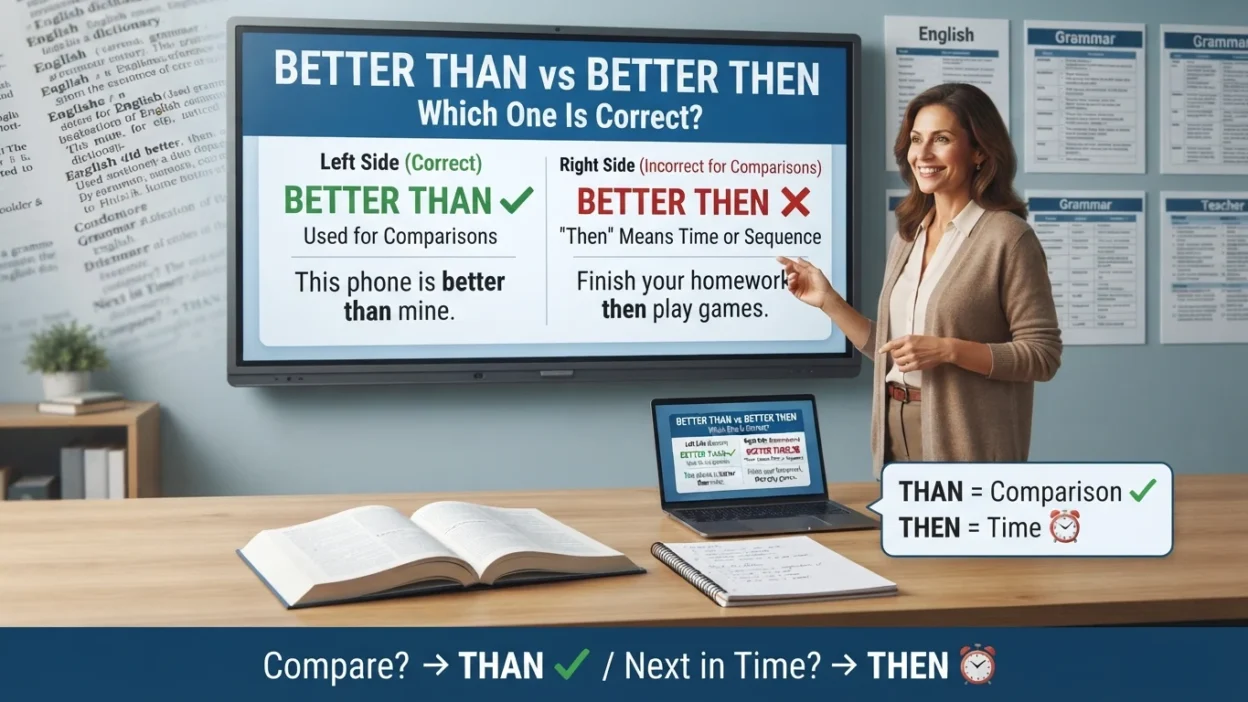 Better Than vs Better Then
