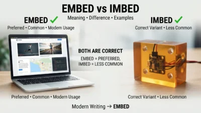 Embed vs Imbed