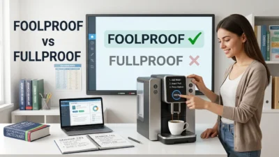 Foolproof vs Fullproof