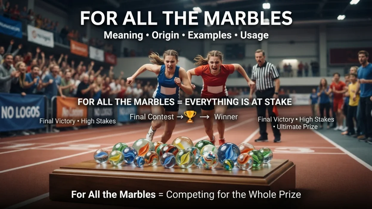 For All the Marbles