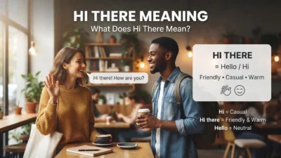 Hi There Meaning