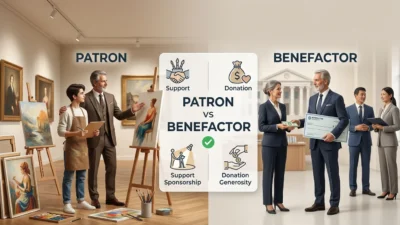 Patron vs Benefactor