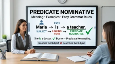 Predicate Nominative