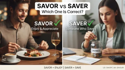 Savor vs Saver