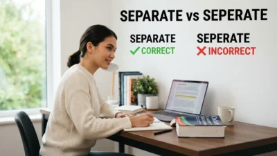Separate vs Seperate