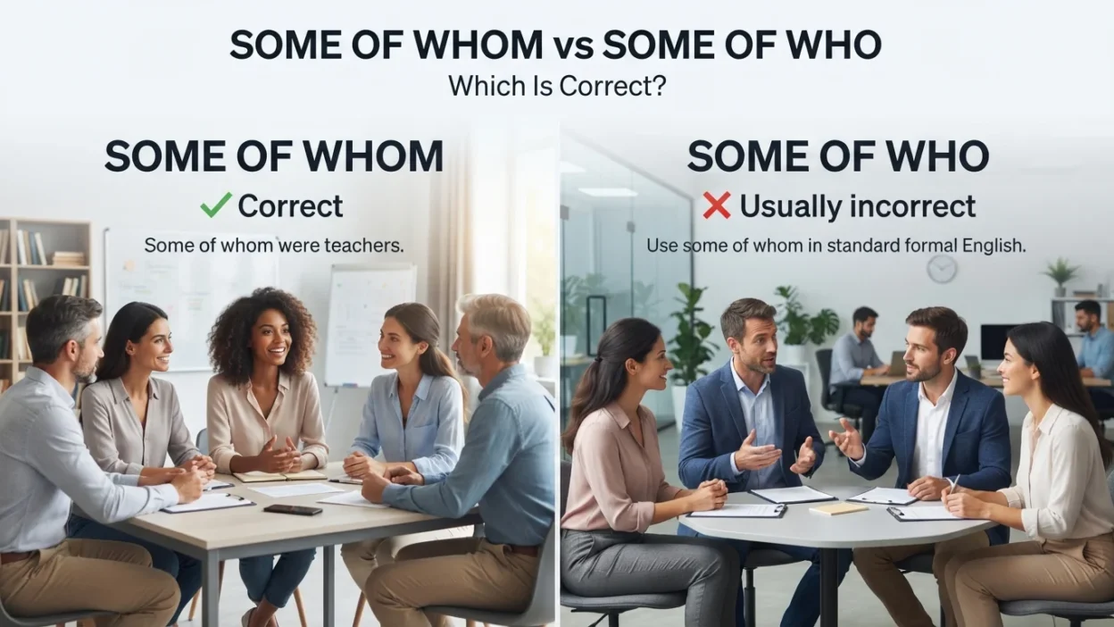 Some of Whom vs Some of Who
