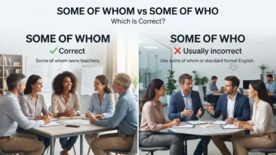 Some of Whom vs Some of Who