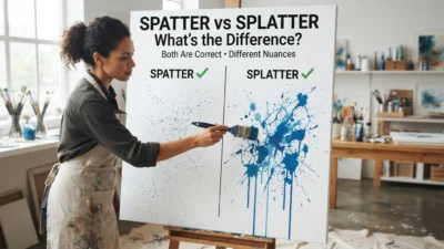 Spatter vs Splatter