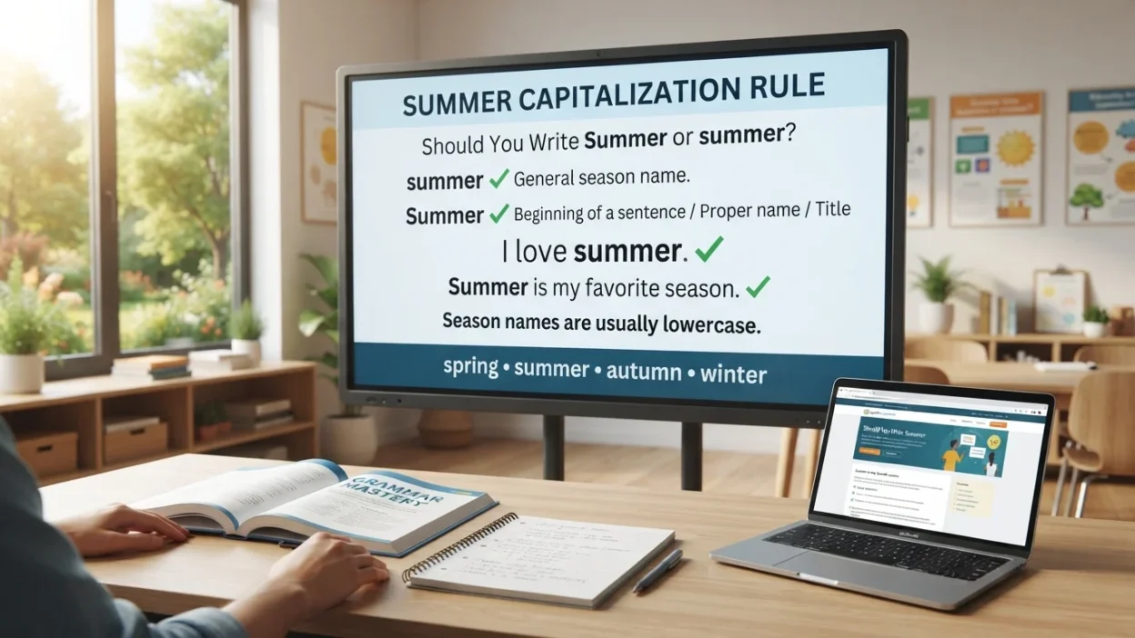 Summer Capitalization Rule