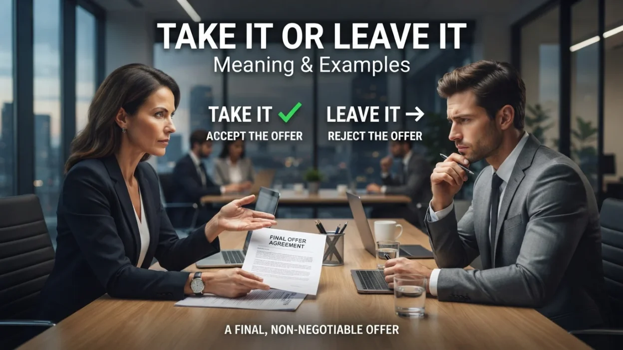 Take It or Leave It