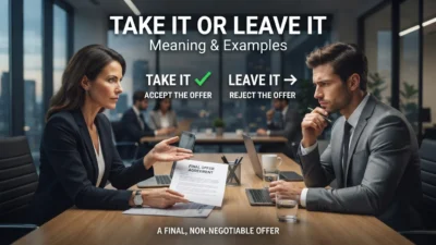 Take It or Leave It