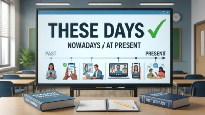 These Days Usage