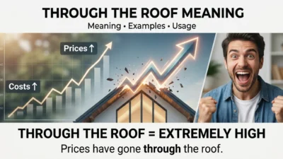Through the Roof Meaning