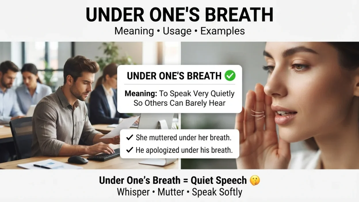 Under One’s Breath