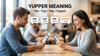 Yupper Meaning