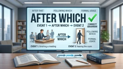 After Which Usage