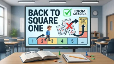 Back to Square One Meaning