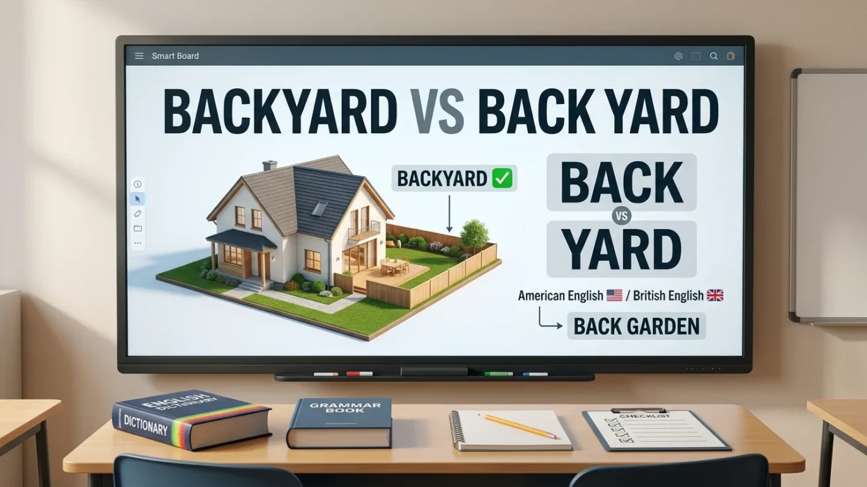 Backyard vs Back Yard