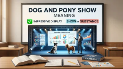 Dog and Pony Show Meaning
