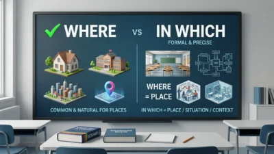 In Which vs Where