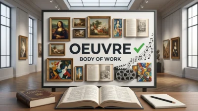 Oeuvre Meaning