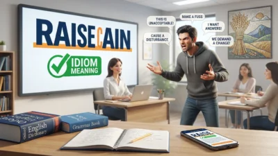 Raise Cain Meaning
