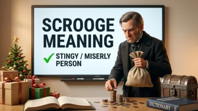 Scrooge Meaning