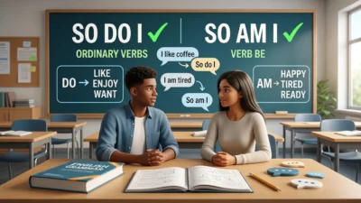 So Do I vs So Am I