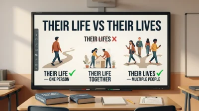 Their Life vs Their Lives