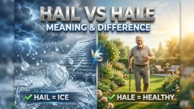 Hail vs Hale