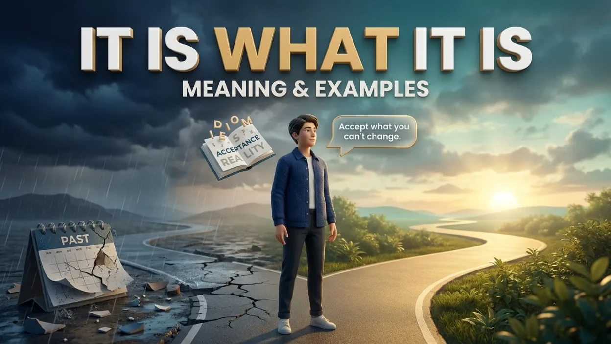 It Is What It Is Meaning