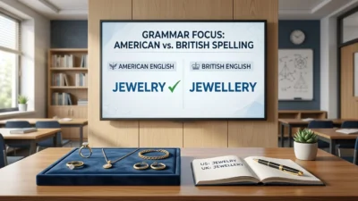 Jewelry vs Jewellery