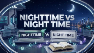 Nighttime vs Night Time