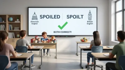 Spoiled vs Spoilt